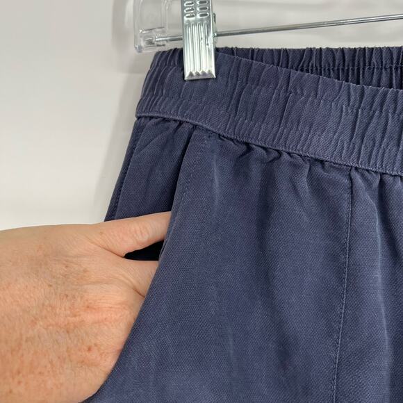 Mododoc Jogger Pant Women's Size XS Navy Licorice Mid Rise Zip Ankle - Picture 5 of 9